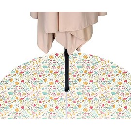 Fabric Textile Products Blooming Springs Tablecloth Milliken Waterproof with Zipper & Umbrella Hole 60" Round