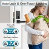 Keyless Entry Door Lock Deadbolt with Handle Set, Smart Locks