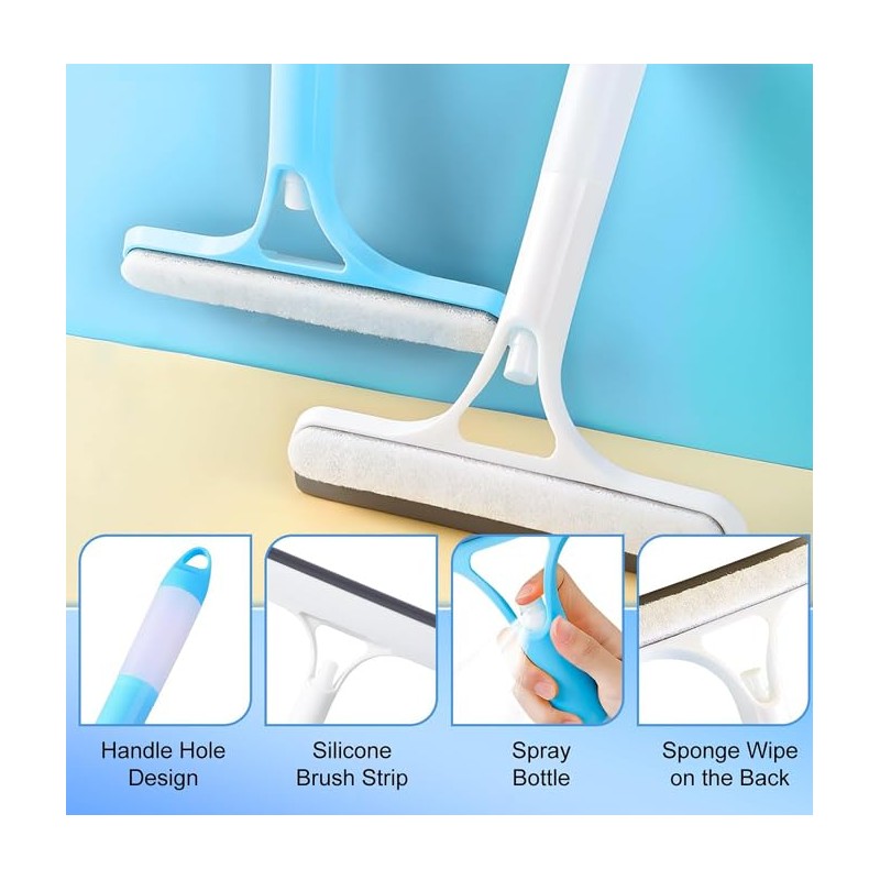3 in 1 Spray Squeegee, WindowSqueegee with Spray 3 in
