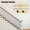Vilstomes Wrought Iron Balusters, 10 Pack Metal Deck Spindles, 1/2"