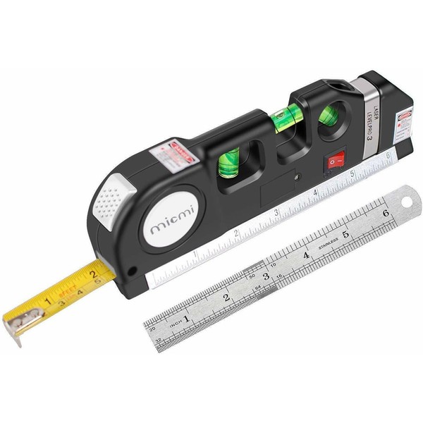 Unbranded NEW Multipurpose Laser Level Vertical Horizon Measuring Tape Aligner