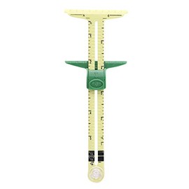 Sewing Ruler 5-in-1 Sliding Gauge Measuring Tool Plastic Sewing Marker Tool Ruler for Marking Buttonholes, Seam Pull Gauge (A-Type)