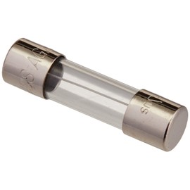 Bussmann AGX-15 AGX Series Fuse, Fast Acting, 15 Amp, 125/250V, Glass Tube, 1/4" x 1" (Pack of 5)