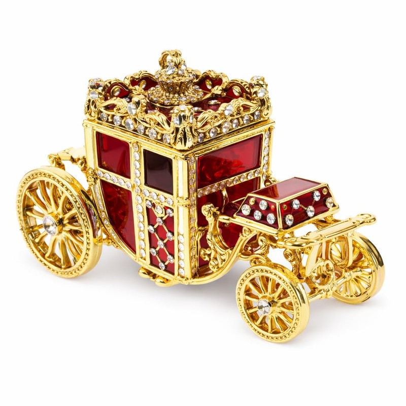 BestPysanky 1897 Coronation Royal Imperial Easter Egg 3.8 Inches Tall