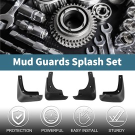 TUCKBOLD Mud Flaps Splash Guards for Toyota Camry 2003-2009 Front & Rear Mud Guards W/Mount Accessories