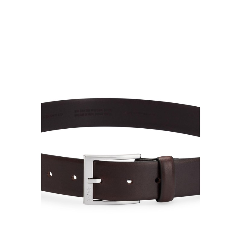 BOSS Men's Belt, Dark Brown203