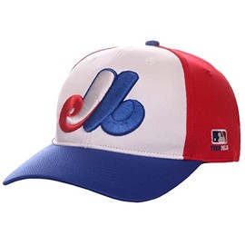 Expos Cooperstown Red White Blue Legacy Vintage Hat Cap Adult Men's Adjustable