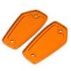 2pcs Front Brake Reservoir Cylinder Cover Cap Replacement for Suzuki