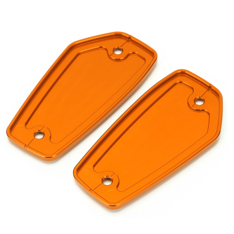 2pcs Front Brake Reservoir Cylinder Cover Cap Replacement for Suzuki