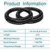 HOUSUN Fuel Line 3/16 1/4 5/16 3/8 1/2 Inch ID,