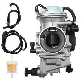 Anxingo 16100-HM7-L02 Carburetor Carb Kit, Replacement for Honda TRX400FW Fourtrax Foreman 1995-2003, Replaces 16100-HM7-671 16100-HM7-701 16100-HM7-L00 16100-HM7-L01