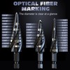 M35 Cobalt HSS Step Drill Bits, Four Spiral Flute Cobalt