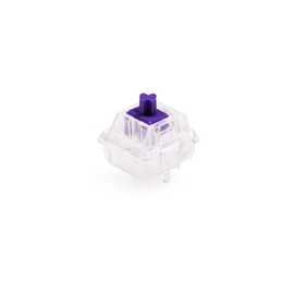 KPREPUBLIC Gateron Zealio V2 Switch Tactile 62g 65g 67g 78g 5pin SMD RGB mx stem Switch for Mechanical Keyboard Purple Colorway (X90 PCS, Zealio 78g Switch)