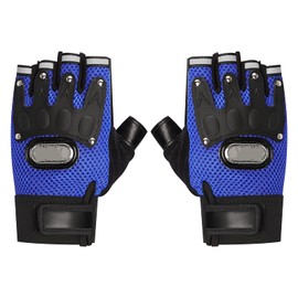 Unisex Cycling Half Finger Gloves,Winter Thermal Fingerless Gloves,Fingerless Gloves Men Leather,Cycling Non-slip Fingerless Gloves,Half Finger Cycling Gloves,Anti-slip Gloves for Hiking Climbing