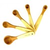 Kitchen Bamboo Wood Measuring Spoons for Measuring Dry and Liquid