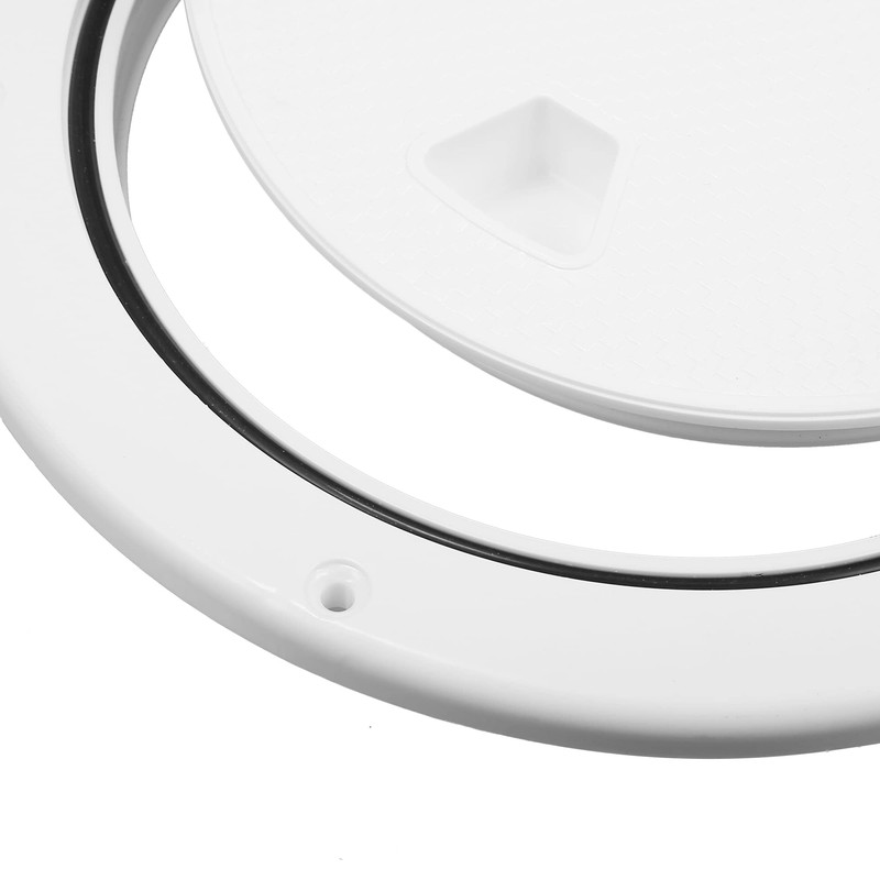 X AUTOHAUX 8" Boat Circular Inspection Hatch Deck with Detachable