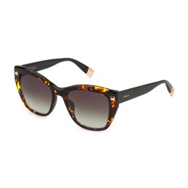 FURLA SFU534 Sunglasses, Avana SCURA MACULATA Marrone, 53