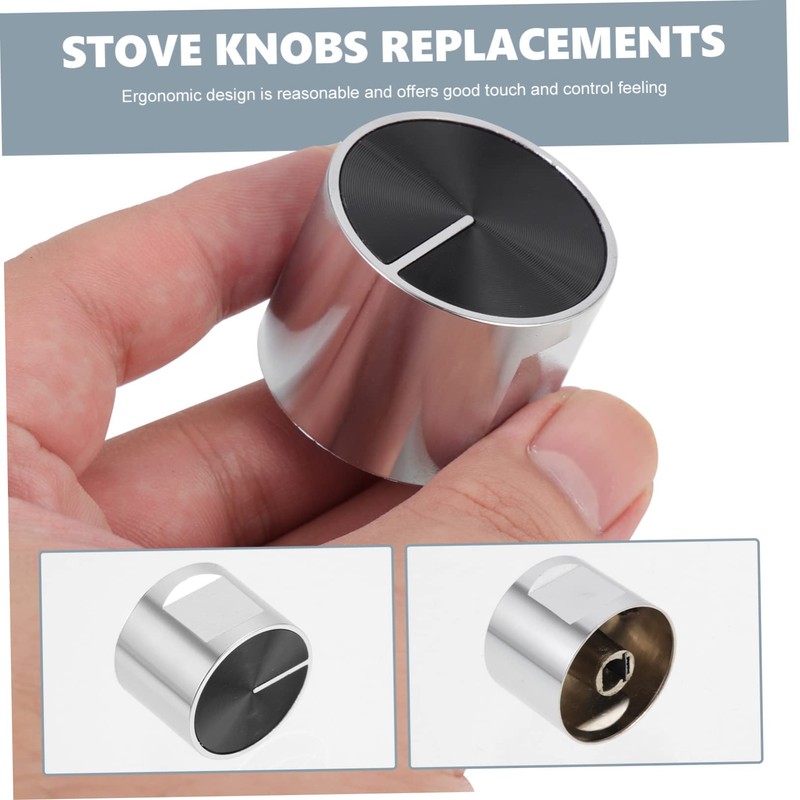 BESPORTBLE 3sets Gas Stove Knobs Replacement Stove Control Knobs for