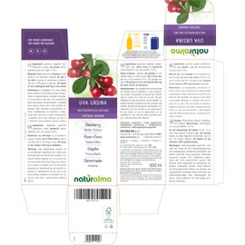 Bearberry (Arctostaphylos Uva Ursi) Leaves Alcohol-Free Mother Tincture Naturalma Liquid Extract Drops 500 ml Dietary Supplement Vegan