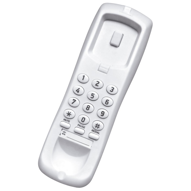 Select Sound | Teléfono Alámbrico Compacto para Montar en Pared