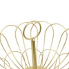 2 Tier Fruit Bowl Modern Nordic Design Geometric Detachable Gold