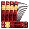Red Rose Incense Sticks and Incense Stick Holder Bundle Insence
