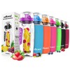 Fruit Infuser Water Bottle 32oz Willceal- Durable, Large - BPA