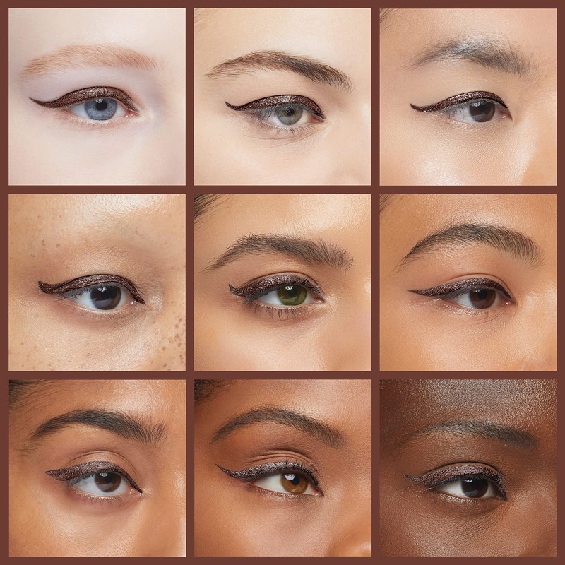 wet n wild MegaLiner Liquid Eyeliner - Metallic, Metallic Brown