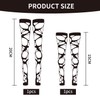 LCIEFKAE 2 Pieces Black Hollow Hole Socks, Creative Sexy Leggings,