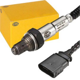 HELLA 6PA 358 066-401 Lambda Sensor - 4-pin connector - Cable: 750mm