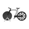 CENPEK Pizza Cutter Bicycle Pizza Cutter Stainless Steel Pizza Two