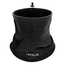 FEIKELUN Snood,Winter Neck Warmer,Windproof Snoods for Men Women,Double-Layer Ski Heated Scarf Soft Neck Gaiter for Running,Motorcycle,Cycling,Fishing Gifts for Men