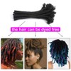 Dreadlock Extensions Human Hair Loc Extensions Dreads Extensions for Men