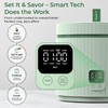 Compact Mini Rice Cooker Small Kitchen 3-Cup (Uncooked) / 6-Cup