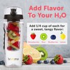 Brimma Fruit Infuser Water Bottle - 32 oz Large, Leakproof