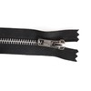 YKK Closed End Metal Silver Zip. 4, 5, 6, 7,