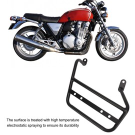 Saddlebag Bracket, Iron Easy Install Long Life Motorcycle Side Luggage Rack 12mm CB1100 RS 2017 to 2023 (Left HC592 BBZJ)