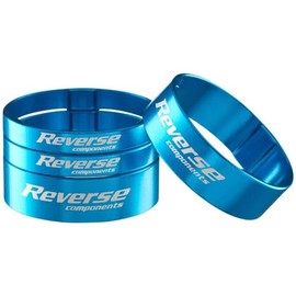 Reverse Components Ultra Light Headset Spacer 1-1/8 Inch 4 Units One Size