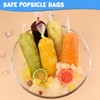 BokingOne Ice Lolly Bags Disposable, Ice Cream Mold Bags with