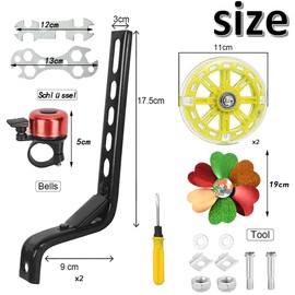 Anyingkai Stabilisers, bicycle stabilisers for children, stabilisers for children's bicycle, auxiliary wheels for adults, stabilisers for adults, auxiliary bike children's bicycle