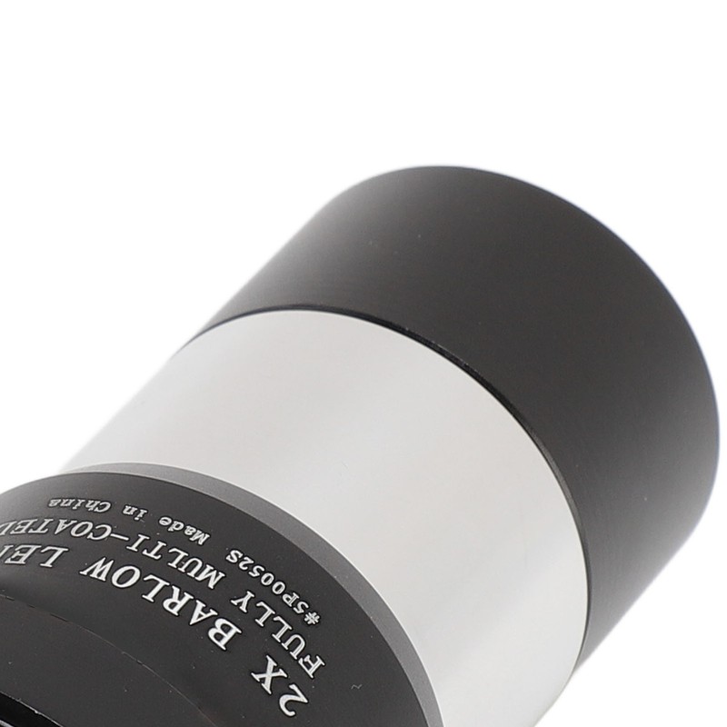 Barlow Lens 2X 1.25in Fully Multi Coated Metal Telescope Eyepiece