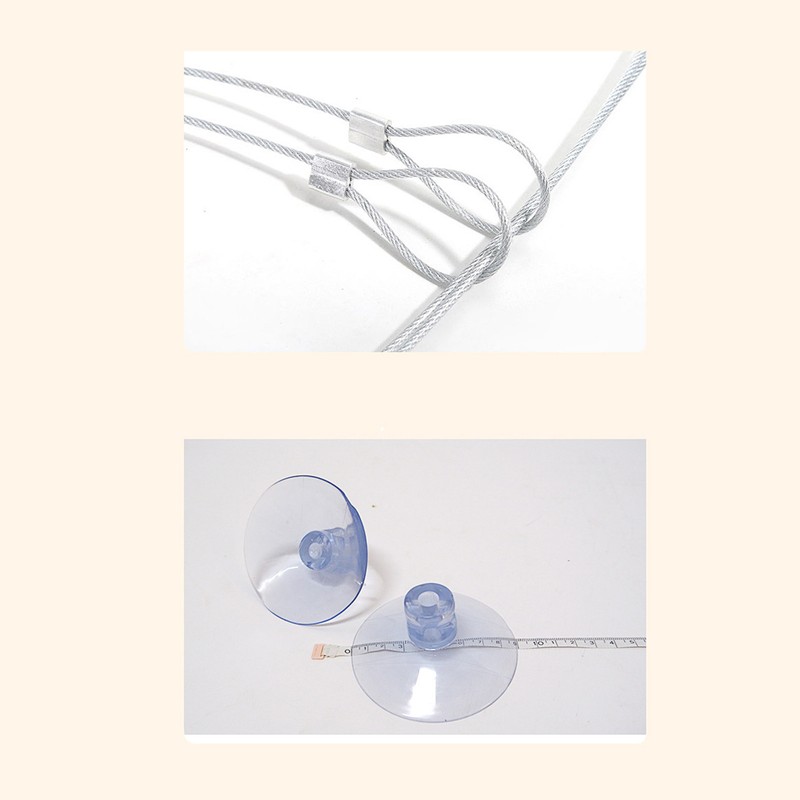 Cat Window Hammock Suction Cup Large Load Bearing Plastic PVC