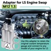 2 PCS Coolant Water Temperature Sensor Adapter Compatible with LS
