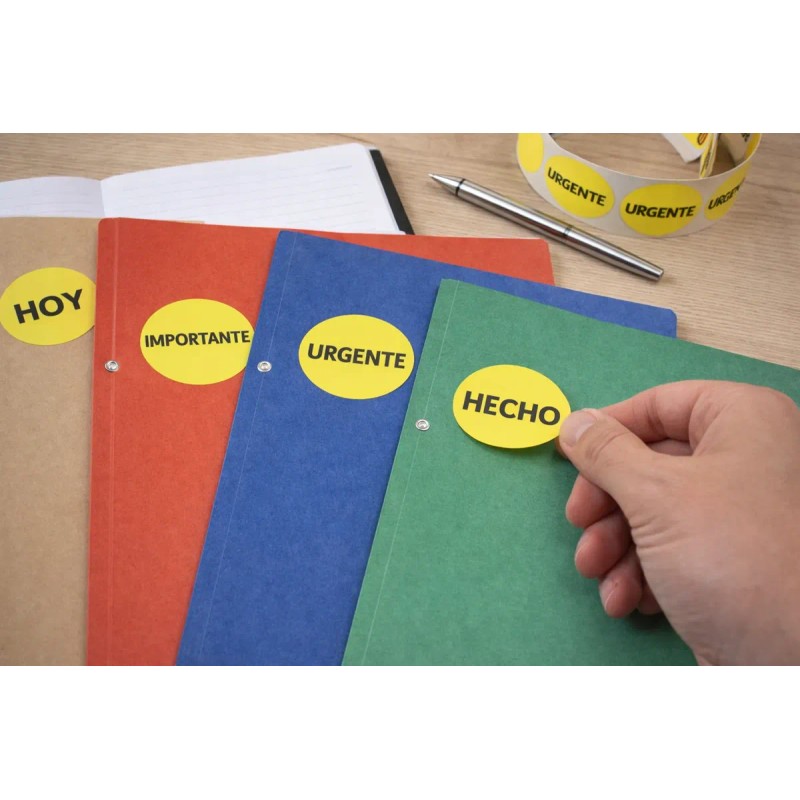 Etiqueta Circular Personalizada 4x4 Cm 1000 Pzs Logo Texto
