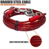 BV Dog Tie Out Cable 30 Feet - Heavy Duty