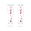 BEYOND Pearl White Whitening Toothpaste (Advanced, 2 Pack of 4.6