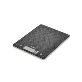 Soehnle Page Comfort Mosaic Kitchen Scales Mosaic Design Digital Kitchen Scales Household Scales with Large Weighing Surface, Weight up to 10 kg (1 g Accurate), Electronic Scales with Weighing