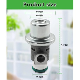 3.0 Bar EFI Fuel Pressure Regulator Kit Compatible With Suzuki LT-A400F LT-F400F 2008-2023 LT-R450 2006-2009,Replaces 44300-45G21 44300-45G20