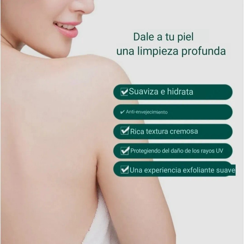 Exfoliante Natural Para Cara Y Cuerpo De Wokali 350ml
