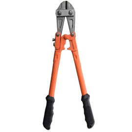 Edward Tools Bolt Cutter 18” - Heavy Duty Forged T8 Steel Blade Cuts Steel Wire, Chain Link Fence, Metal Rods, Screws, Locks, Small padlocks Cutters Ergonomic Rubber Grip Handle